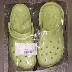 Unisex Adult Classic Clogs ~ Celery GreenSize Mens 11 / Womens 12 ~ NEW